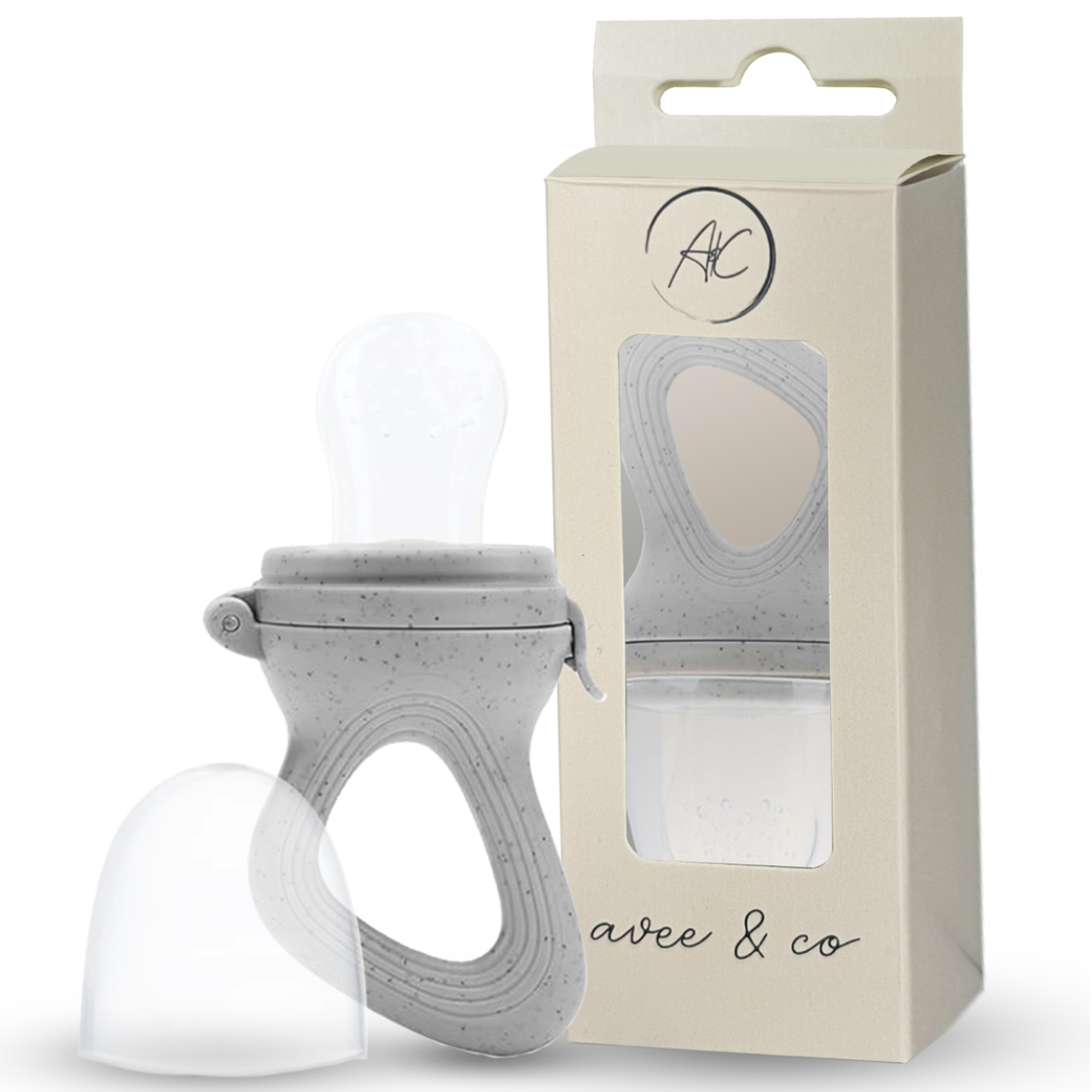 Silicone Teething Pacifier & Fresh Fruit Feeder