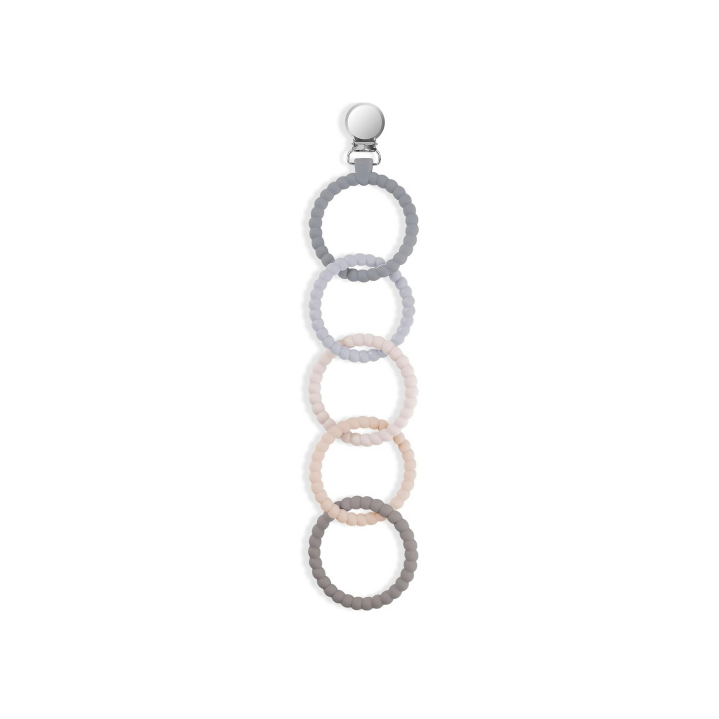 Silicone Teether Rings with Clip