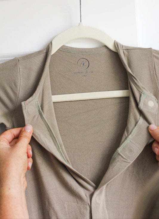 Bamboo Magnetic Pajamas- Addie