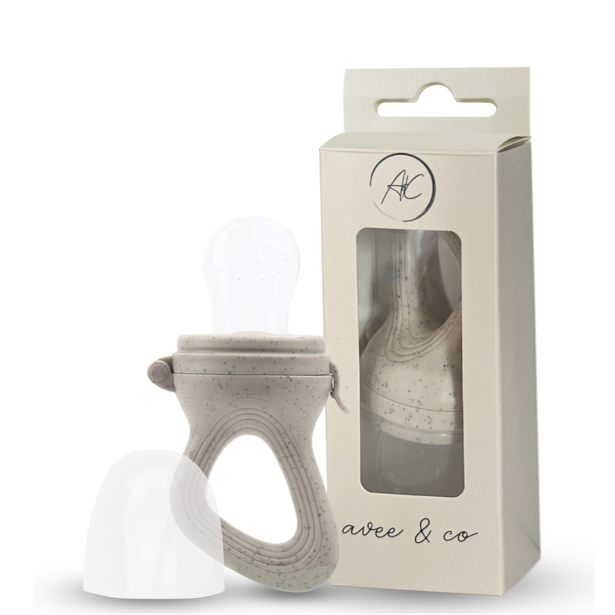 Silicone Teething Pacifier & Fresh Fruit Feeder