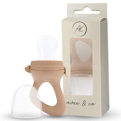 Silicone Teething Pacifier & Fresh Fruit Feeder