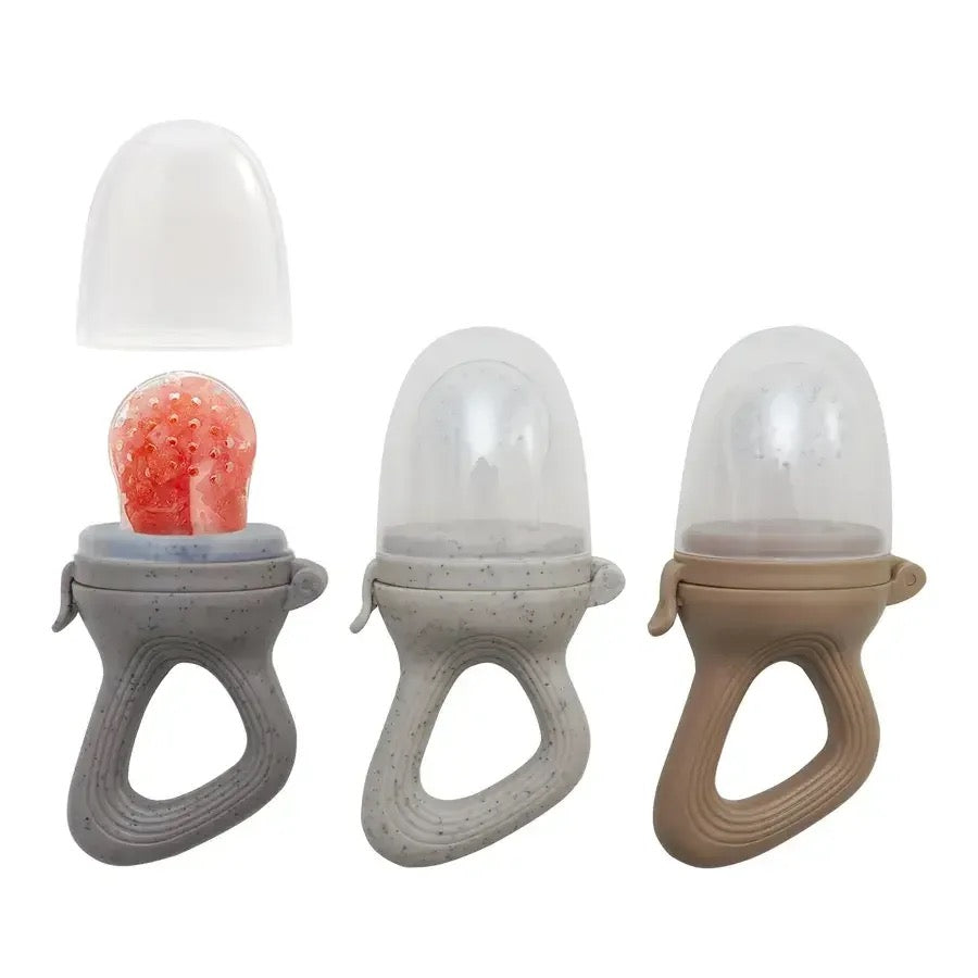 Silicone Teething Pacifier & Fresh Fruit Feeder